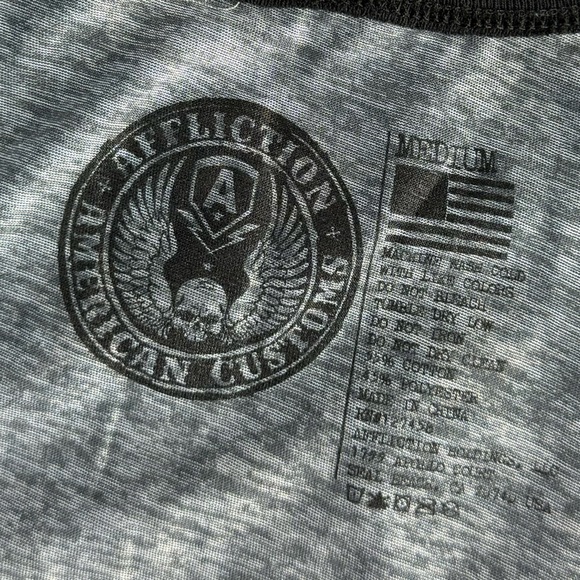 Affliction Men's American Flag Graphic Tank Top - Multiple Sizes-NWT - Picture 7 of 7